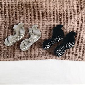 Workout Barre Socks (two pairs)